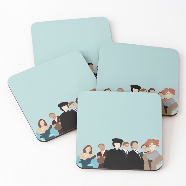 Clue Movie Coasters (Set of 4)