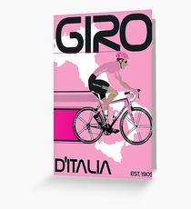 GIRO D'ITALIA Greeting Card