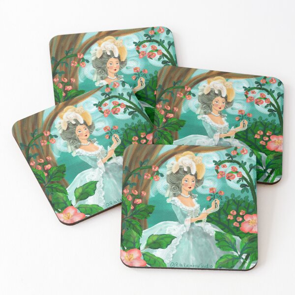 Item preview, Marie Antoinette In The Rose Garden designed and sold by RainbowStudio.