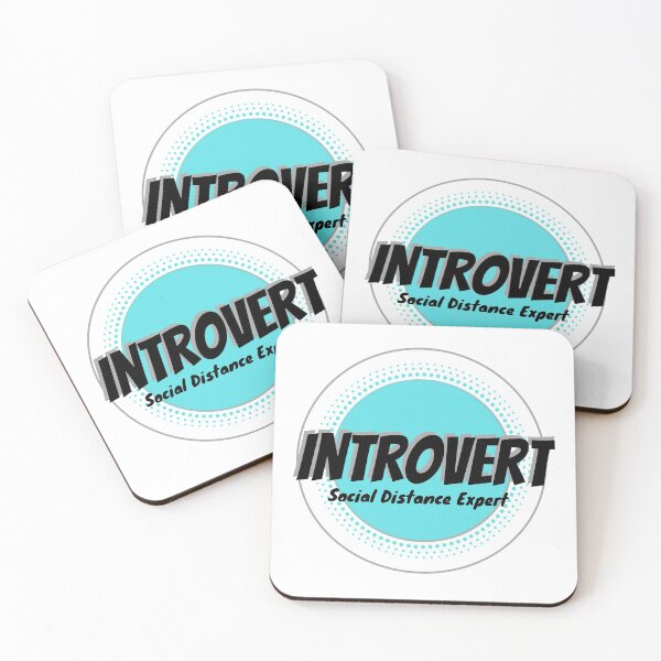 Item preview, Introvert , Social Distance Expert designed and sold by Mandy Kay.