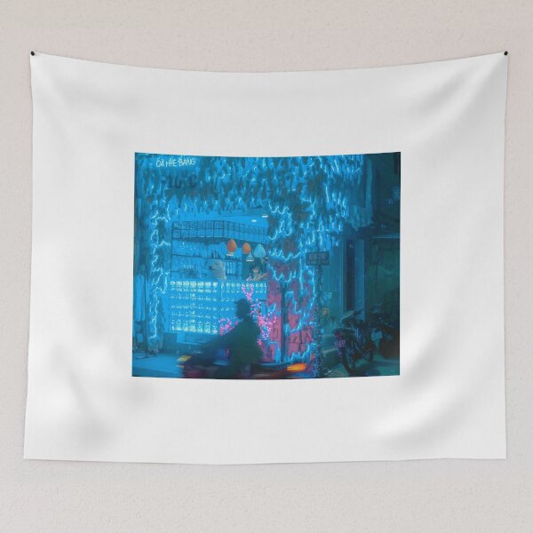 Item preview, Cyberpunk Neon Saigon designed and sold by Vanisha S.