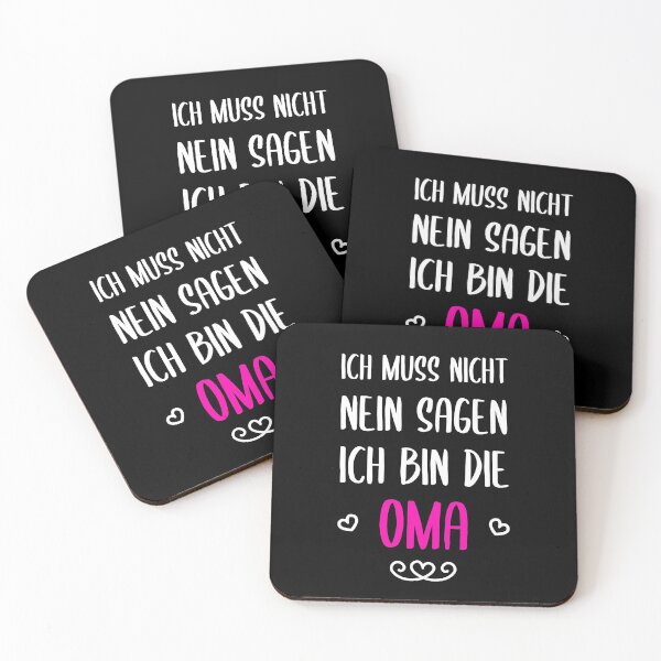 Artikelvorschau, Ich Muss Nicht Nein Sagen Ich Bin Oma entworfen und verkauft von khornholio.