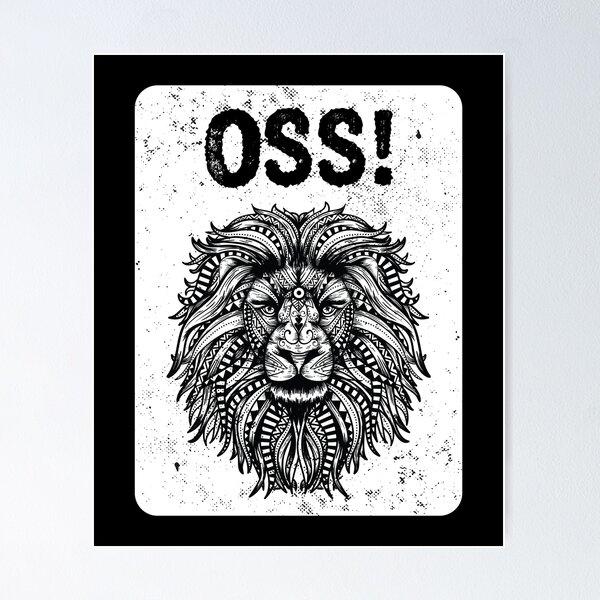 Item preview, Brazilian Jiu-Jitsu Oss designed and sold by khornholio.