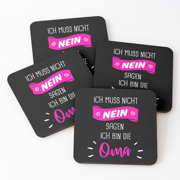 Artikelvorschau, Ich Muss Nicht Nein Sagen Ich Bin Oma entworfen und verkauft von khornholio.