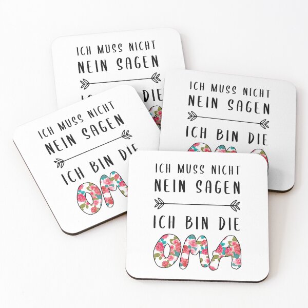 Artikelvorschau, Ich Muss Nicht Nein Sagen Ich Bin Oma entworfen und verkauft von khornholio.