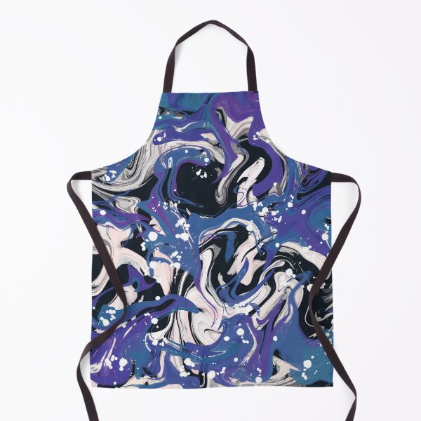 Item preview, Blue, Purple & White Abstract Resin Art designed and sold by wjrtapp.