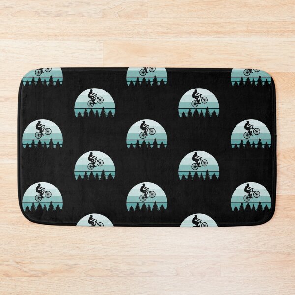 Item preview, Mountain Biking - Blue Sunset Background designed and sold by EstelleStar.