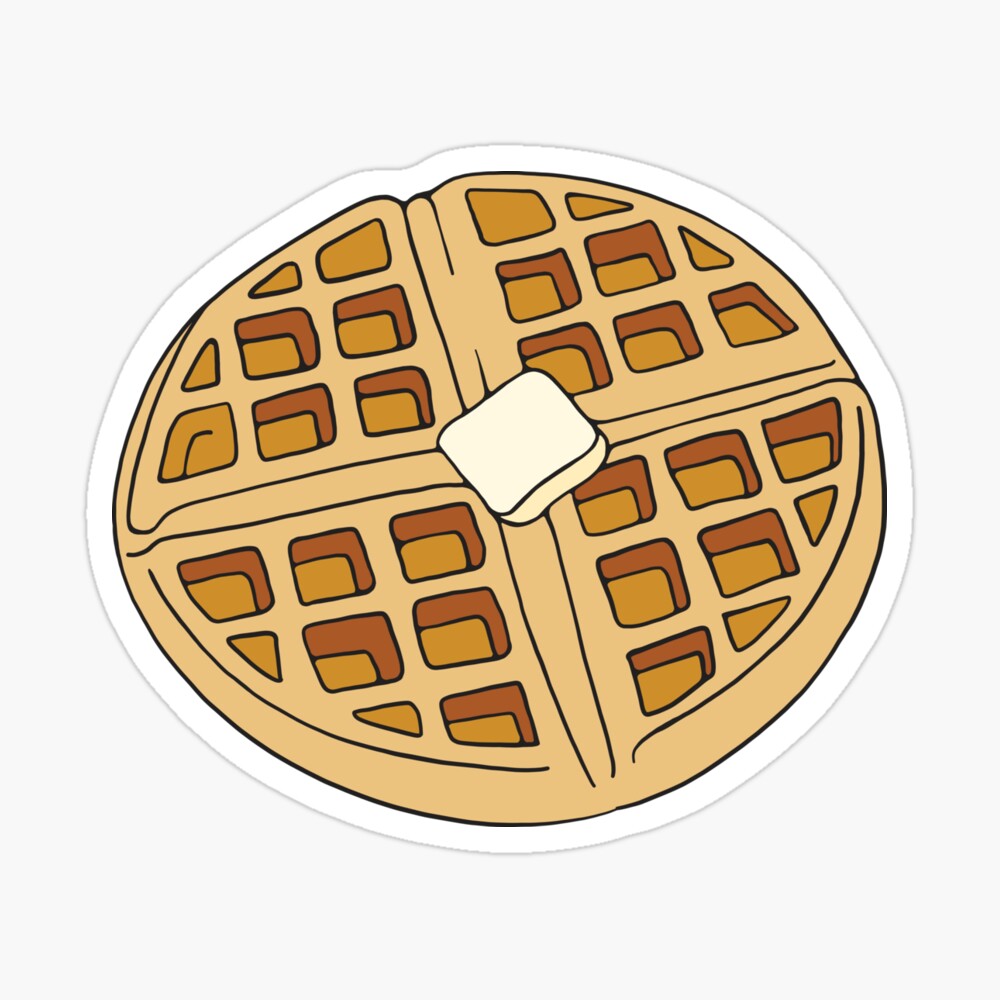 Pixelated Breakfast Molds : waffle pattern
