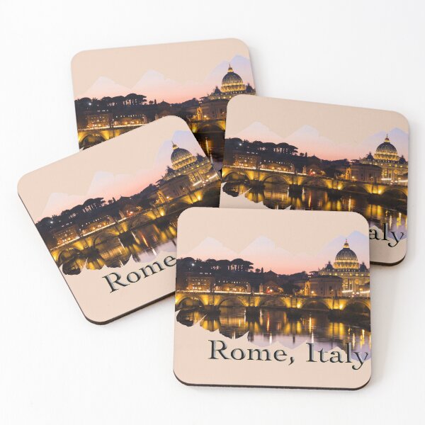 Item preview, Rome, Italy: The Romantic City at Night designed and sold by Rae Tucker Photography & Designs.