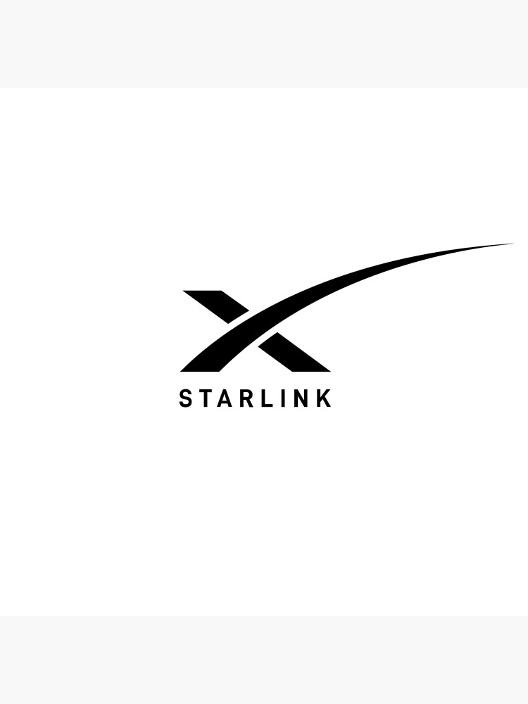 "Space X Starlink Logo" Art Print for Sale by erfmufn | Redbubble