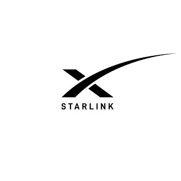 Artwork thumbnail, Space X Starlink Logo by Dylan O'Donnell