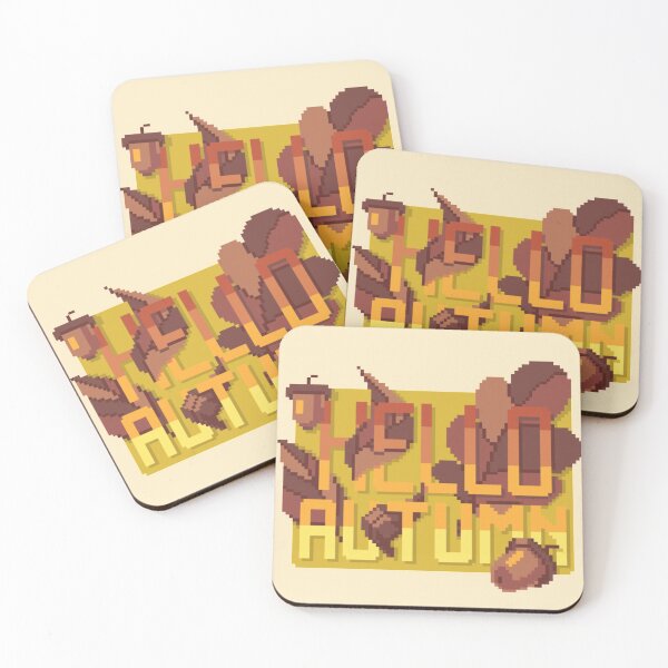 Item preview, Pixelated Hello Autumn designed and sold by HopeDetour.