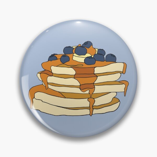 Item preview, Syrup and Blueberry Pancakes designed and sold by murialbezanson.