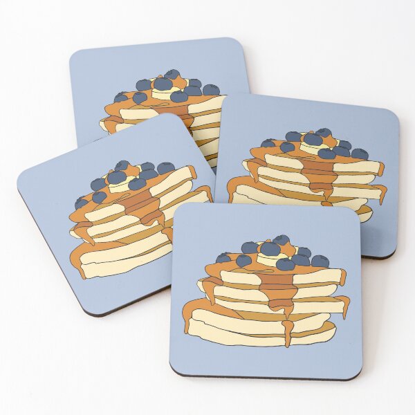 Item preview, Syrup and Blueberry Pancakes designed and sold by murialbezanson.
