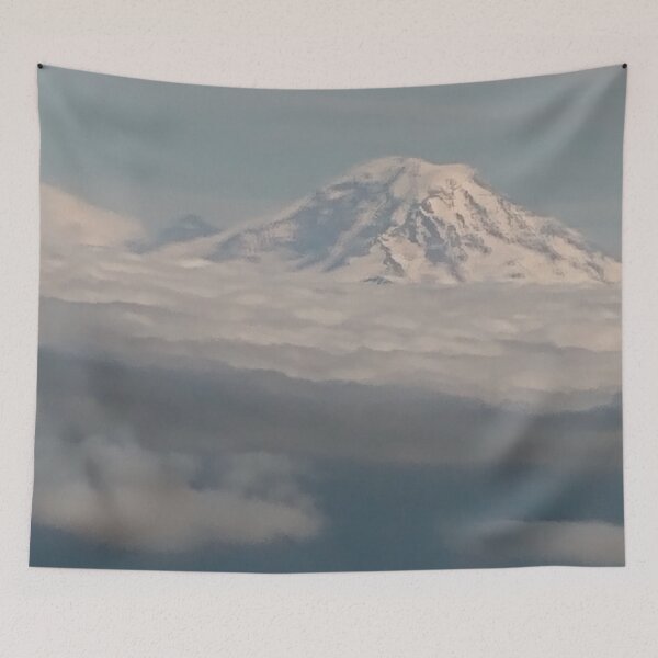 Item preview, Mt. Rainier with Rain 2020 designed and sold by Christopher Wheat.