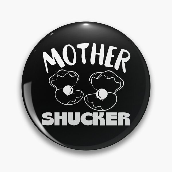 Item preview, Mother Shucker Shirt Funny Two Oysters Eater Mom Gear in White designed and sold by DynamicDesign.