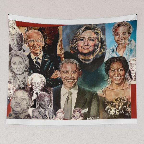 Item preview, Democratic Voices designed and sold by Portraits by Billy Jackson.