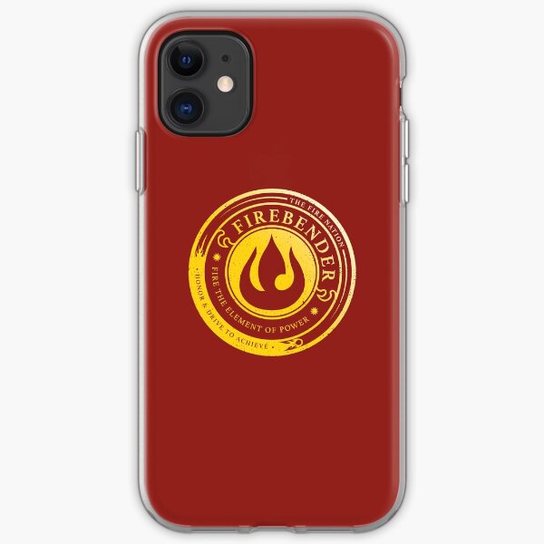 Firebender Symbol: Avatar-Inspired Design v2 iPhone Soft Case