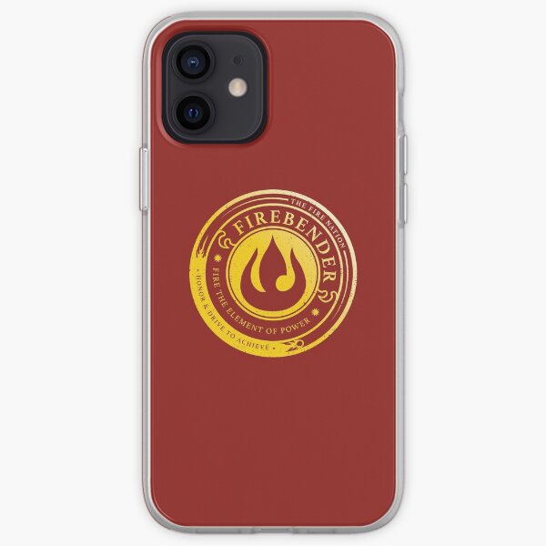 ATLA Firebender Symbol: Avatar-Inspired Design iPhone Soft Case