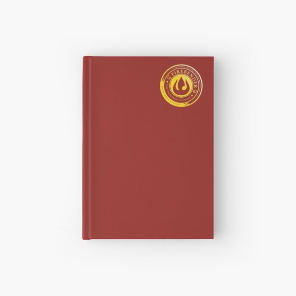 ATLA Firebender Symbol: Avatar-Inspired Design Hardcover Journal