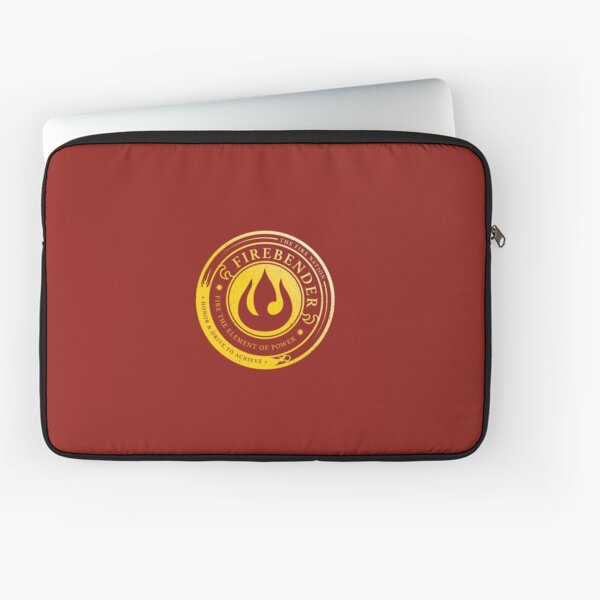 ATLA Firebender Symbol: Avatar-Inspired Design Laptop Sleeve