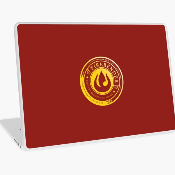 ATLA Firebender Symbol: Avatar-Inspired Design Laptop Skin