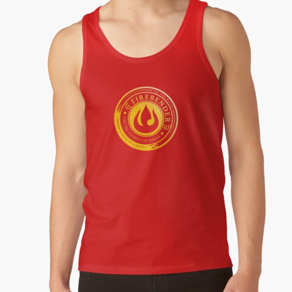 ATLA Firebender Symbol: Avatar-Inspired Design Tank Top