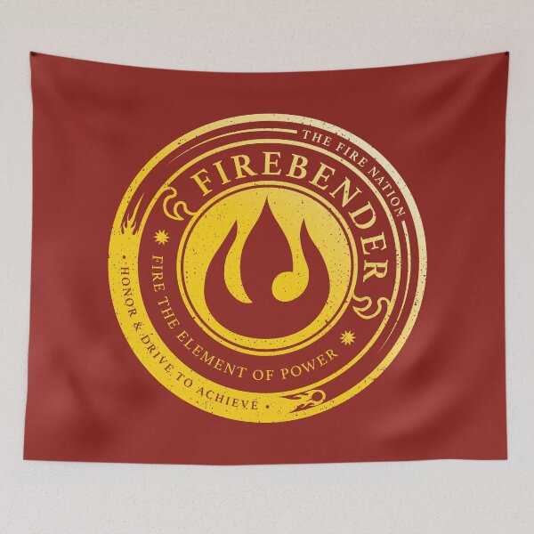 Item preview, ATLA Firebender Symbol: Avatar-Inspired Design designed and sold by Pong Lizardo.