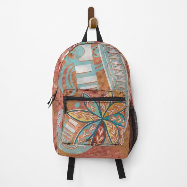 Item preview, Field Of Coral Sunset Floral Tribal Threads designed and sold by sunnthreads.