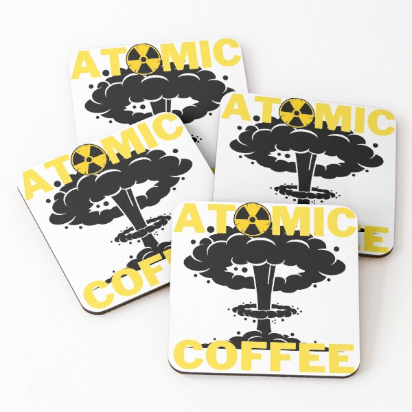 Item preview, Atomic Coffee designed and sold by HalfFullMugs.
