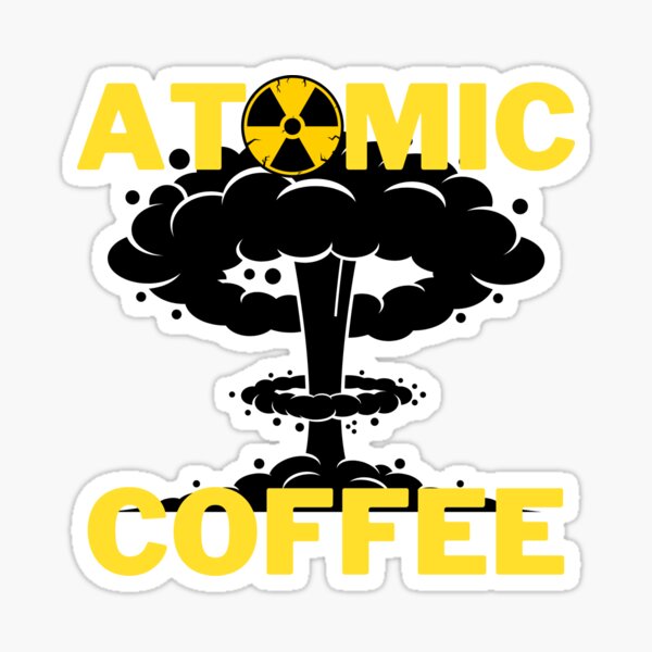 Artikel-Vorschau von Atomic Coffee, designt und verkauft von HalfFullMugs.