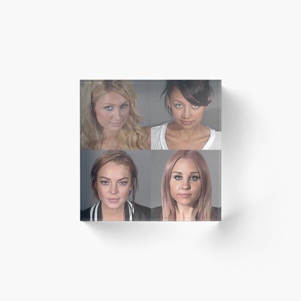 ICONIC MUGSHOTS Acrylic Block
