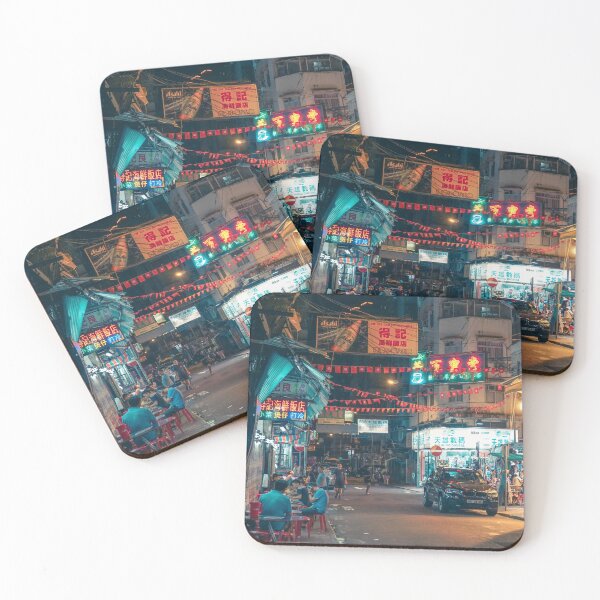 Item preview, Hong Kong Neon Street Life designed and sold by Vanisha S.