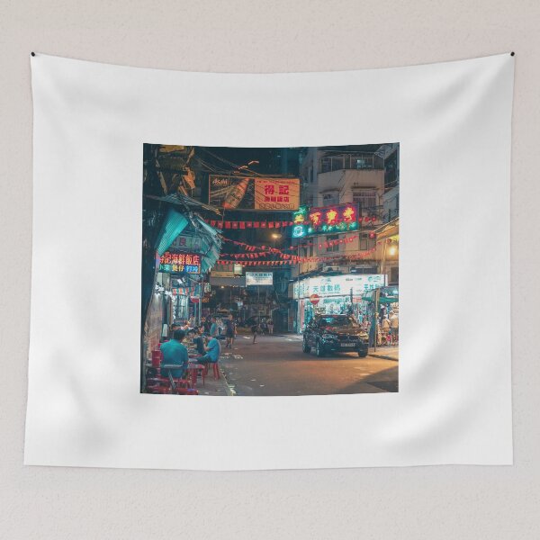 Item preview, Hong Kong Neon Street Life designed and sold by Vanisha S.