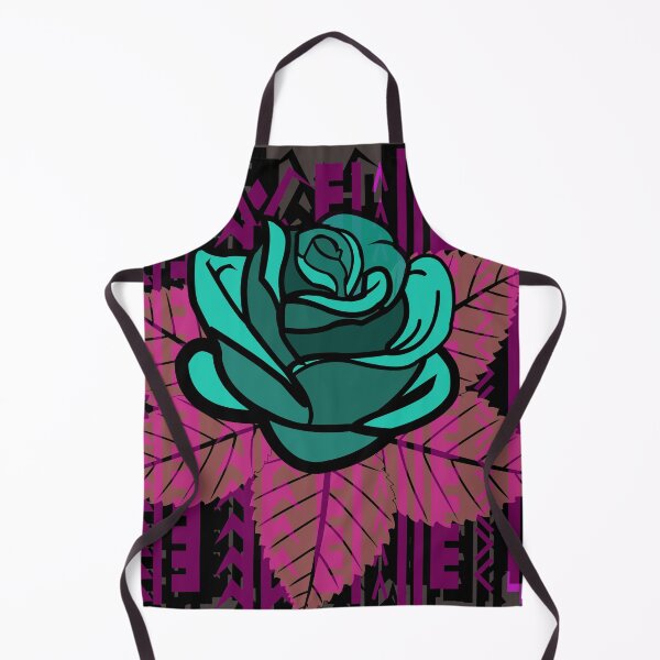 Item preview, green rose tribal  designed and sold by ARTSHACKPRINTS.