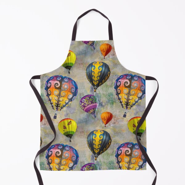 Item preview, Fractal Balloons floating in a textured grey sky designed and sold by MelindaLedsome.