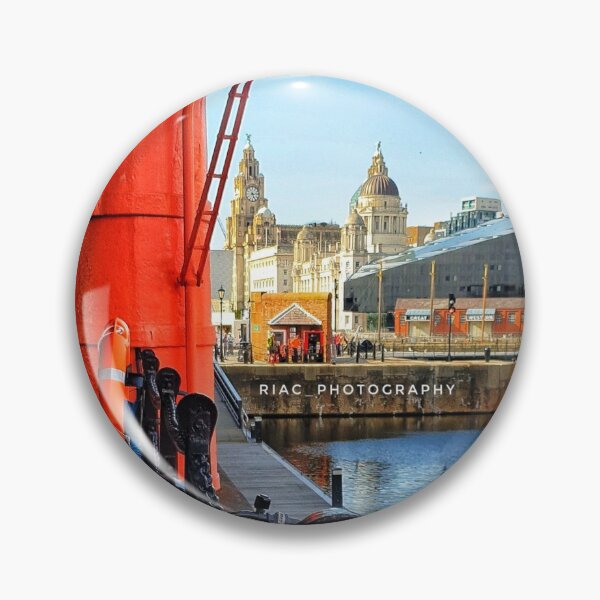 Item preview, Royal Albert Dock and Royal Liver Building designed and sold by Riacphotography.