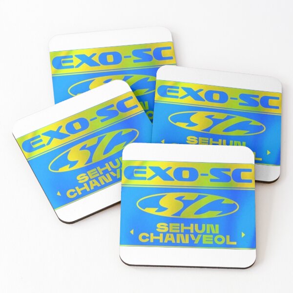 Item preview, EXO SC Sehun Chanyeol Album Logo What a Life designed and sold by katherinesbored.