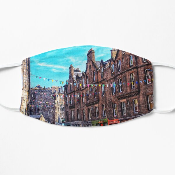 Royal Mile Edinburgh Flat Mask