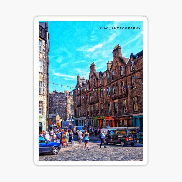 Royal Mile Edinburgh Sticker