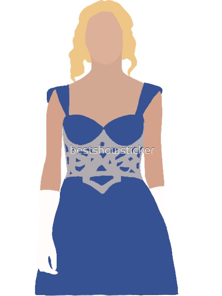 Caroline Forbes Ball Gown Portrait" Greeting Card for Sale by  bestshowsticker | Redbubble
