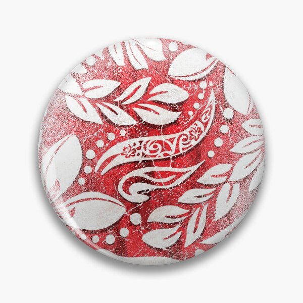 Item preview, Vintage Red Hawaiian Print designed and sold by sunnthreads.
