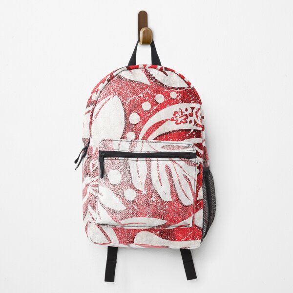 Item preview, Vintage Red Hawaiian Print designed and sold by sunnthreads.