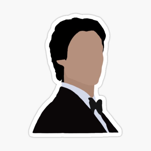 Item preview, Damon Salvatore Portrait designed and sold by bestshowsticker.