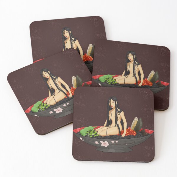 Item preview, Squid Ink Ramen Girl designed and sold by Maysoulrose.