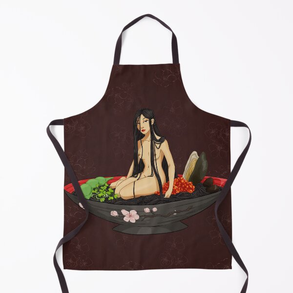 Item preview, Squid Ink Ramen Girl designed and sold by Maysoulrose.