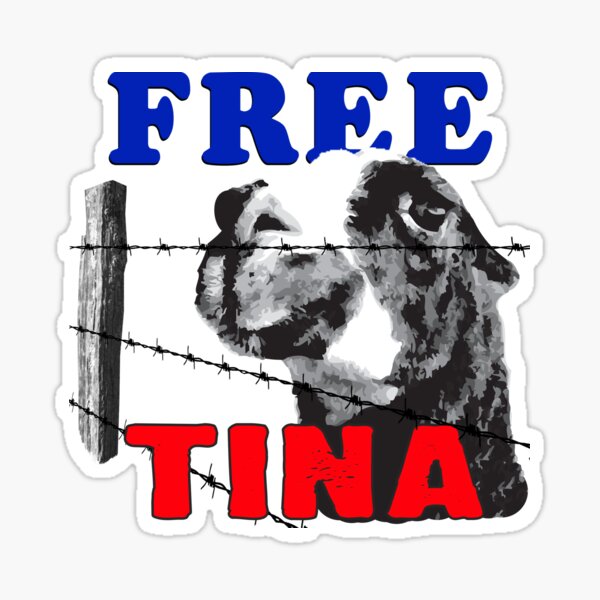 FREE TINA Sticker