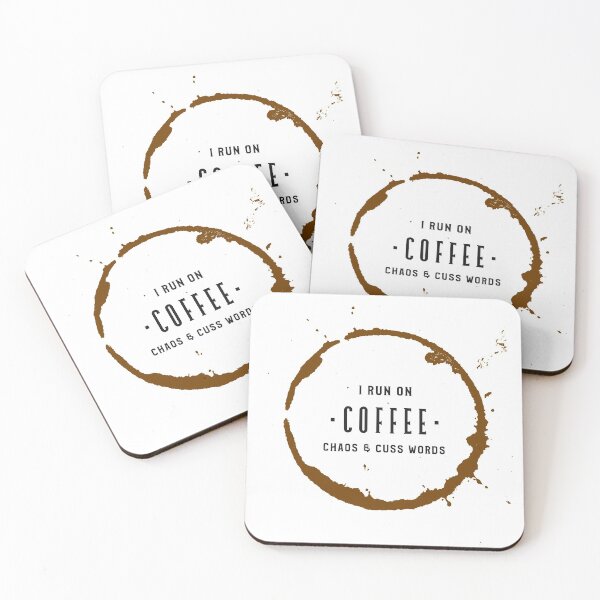 Item preview, Coffee, Chaos and Cuss words  designed and sold by thefunstreet.