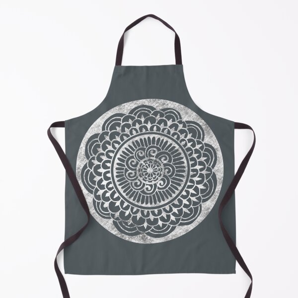 Item preview, Sunflower Sun Mandala Smoke on Stone designed and sold by ArtByDrax.