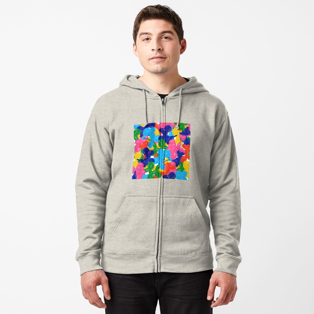 Item preview, Zipped Hoodie designed and sold by JenniferMakesIt.